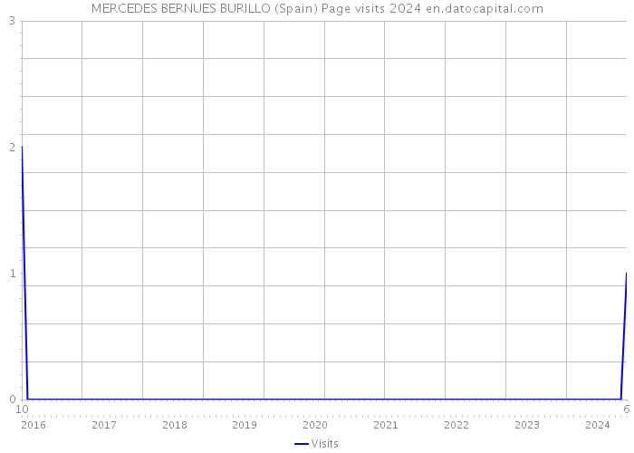 MERCEDES BERNUES BURILLO (Spain) Page visits 2024 