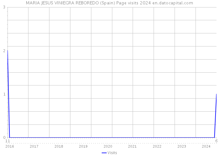 MARIA JESUS VINIEGRA REBOREDO (Spain) Page visits 2024 