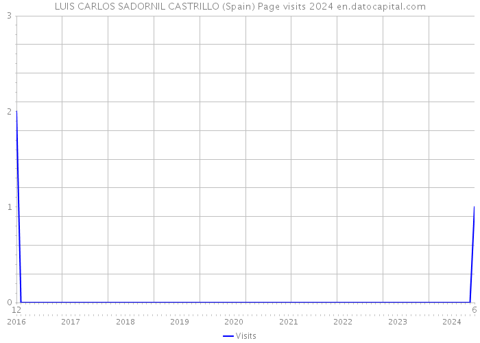 LUIS CARLOS SADORNIL CASTRILLO (Spain) Page visits 2024 