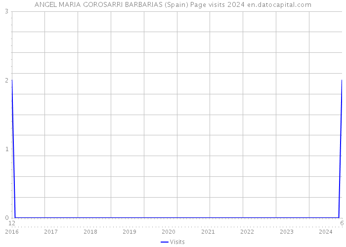 ANGEL MARIA GOROSARRI BARBARIAS (Spain) Page visits 2024 