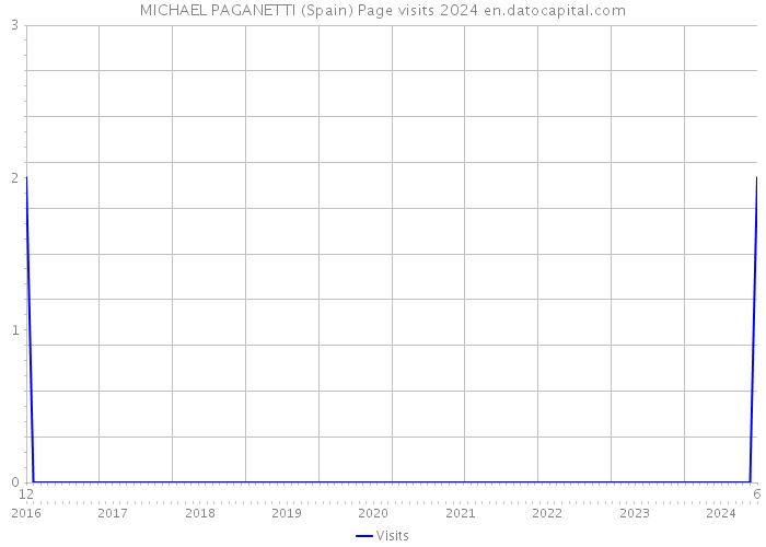 MICHAEL PAGANETTI (Spain) Page visits 2024 