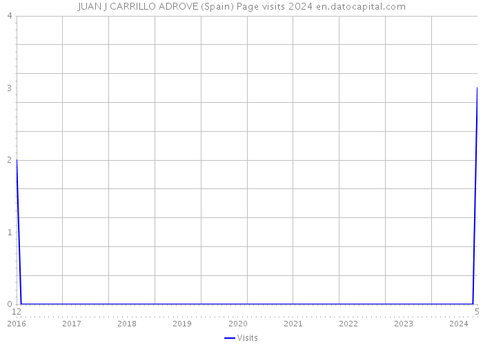 JUAN J CARRILLO ADROVE (Spain) Page visits 2024 