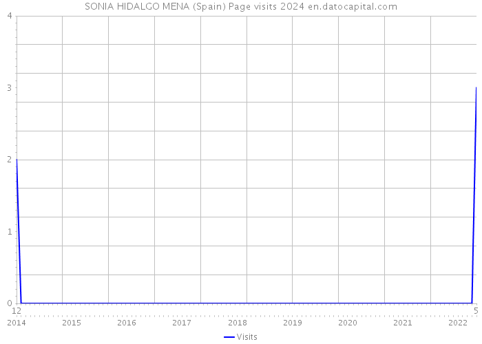 SONIA HIDALGO MENA (Spain) Page visits 2024 