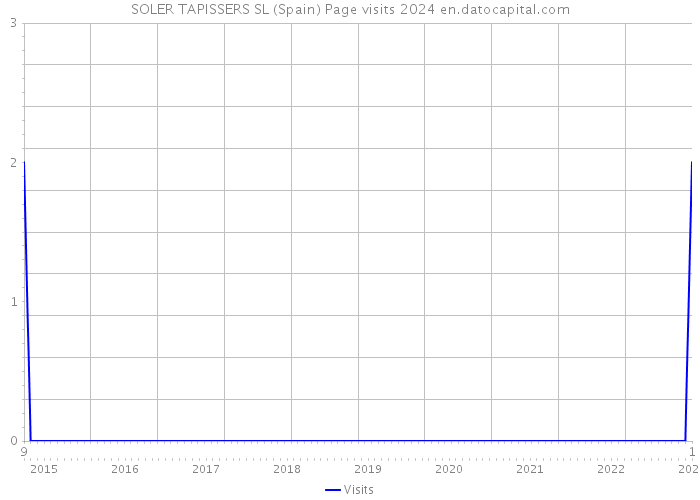 SOLER TAPISSERS SL (Spain) Page visits 2024 