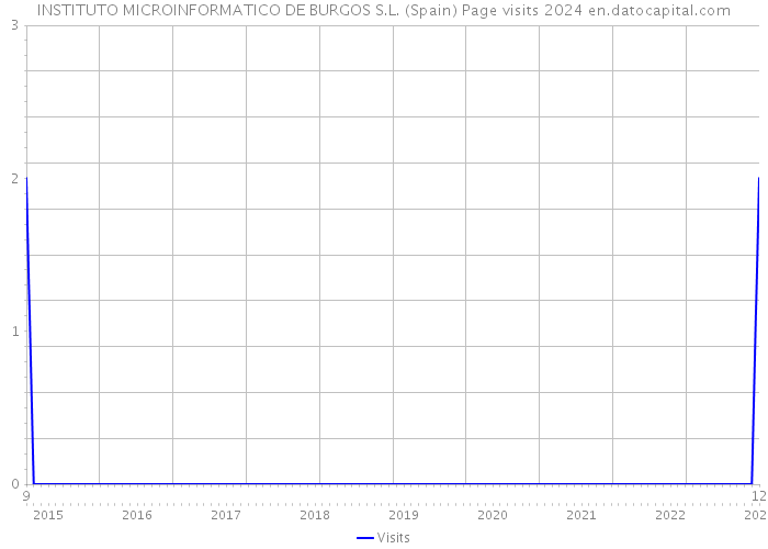 INSTITUTO MICROINFORMATICO DE BURGOS S.L. (Spain) Page visits 2024 