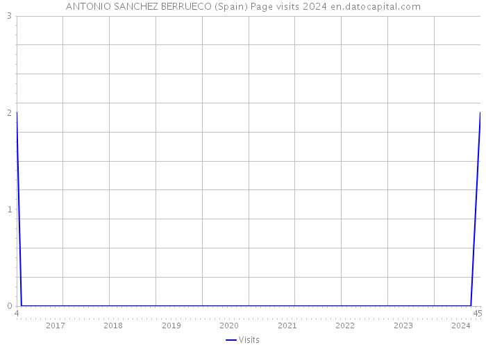 ANTONIO SANCHEZ BERRUECO (Spain) Page visits 2024 