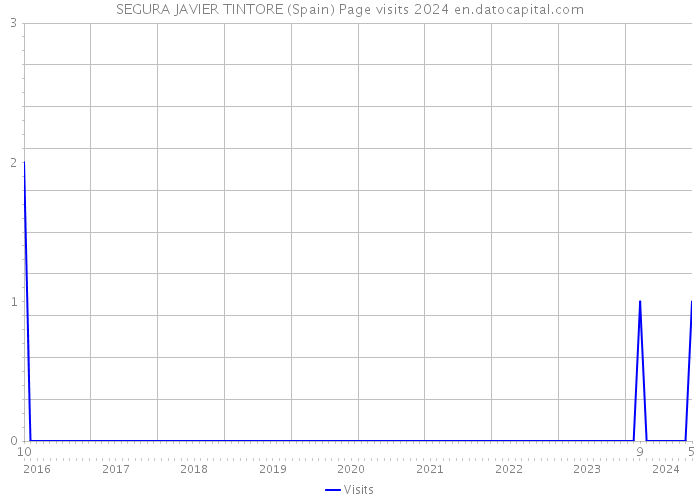 SEGURA JAVIER TINTORE (Spain) Page visits 2024 
