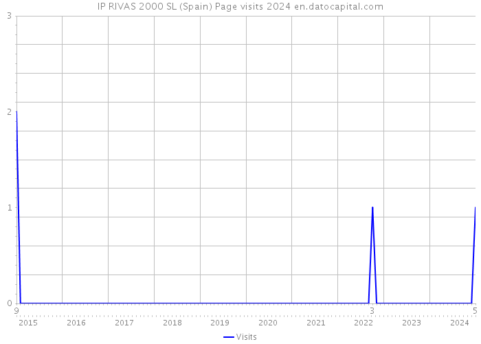 IP RIVAS 2000 SL (Spain) Page visits 2024 