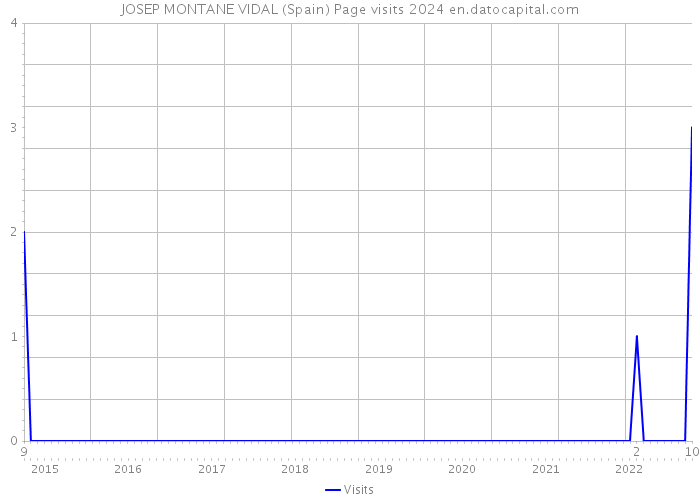 JOSEP MONTANE VIDAL (Spain) Page visits 2024 
