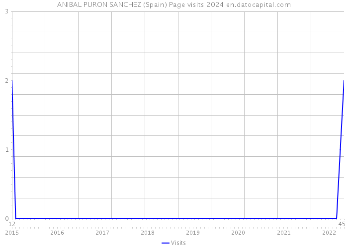 ANIBAL PURON SANCHEZ (Spain) Page visits 2024 
