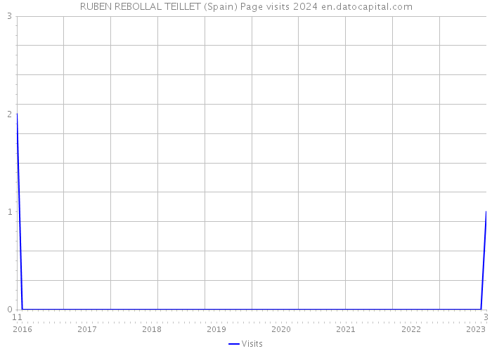 RUBEN REBOLLAL TEILLET (Spain) Page visits 2024 