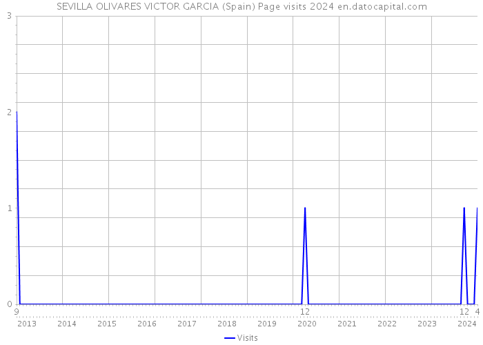 SEVILLA OLIVARES VICTOR GARCIA (Spain) Page visits 2024 