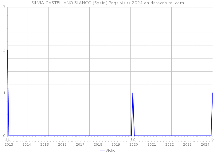 SILVIA CASTELLANO BLANCO (Spain) Page visits 2024 