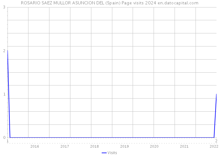 ROSARIO SAEZ MULLOR ASUNCION DEL (Spain) Page visits 2024 