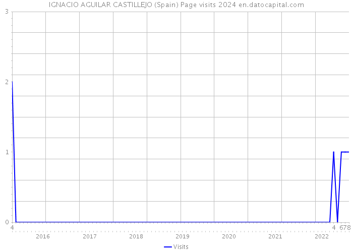 IGNACIO AGUILAR CASTILLEJO (Spain) Page visits 2024 