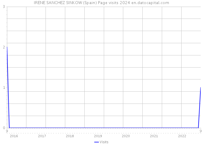 IRENE SANCHEZ SINKOW (Spain) Page visits 2024 