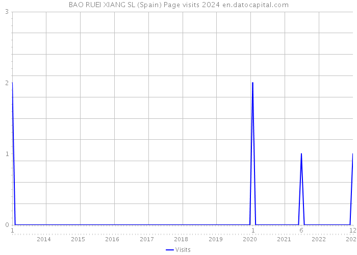 BAO RUEI XIANG SL (Spain) Page visits 2024 