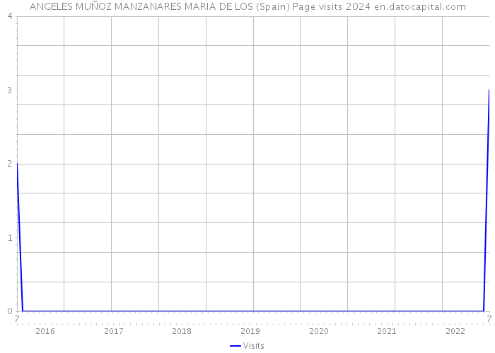 ANGELES MUÑOZ MANZANARES MARIA DE LOS (Spain) Page visits 2024 