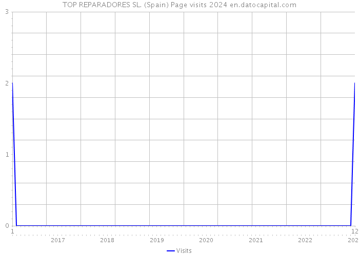 TOP REPARADORES SL. (Spain) Page visits 2024 