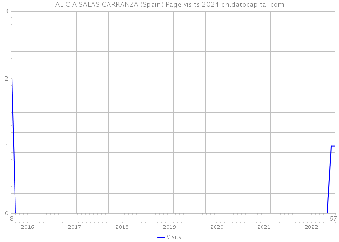 ALICIA SALAS CARRANZA (Spain) Page visits 2024 