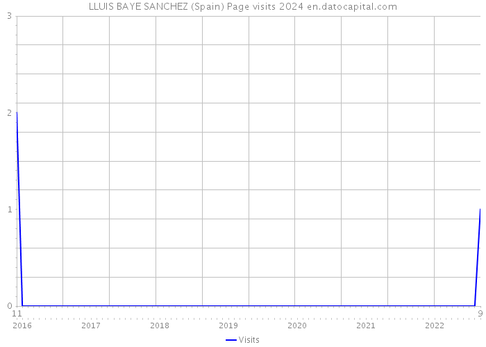 LLUIS BAYE SANCHEZ (Spain) Page visits 2024 