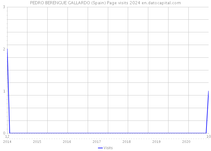 PEDRO BERENGUE GALLARDO (Spain) Page visits 2024 