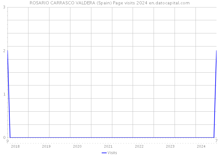 ROSARIO CARRASCO VALDERA (Spain) Page visits 2024 