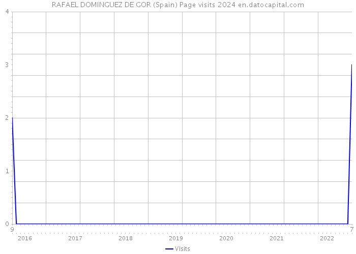 RAFAEL DOMINGUEZ DE GOR (Spain) Page visits 2024 