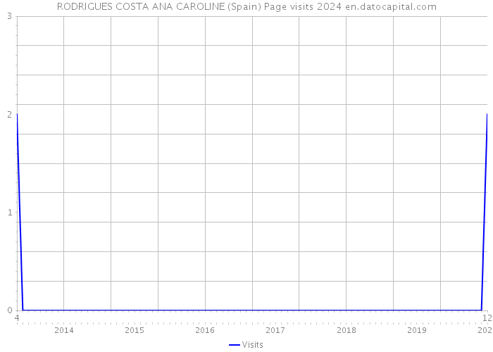 RODRIGUES COSTA ANA CAROLINE (Spain) Page visits 2024 