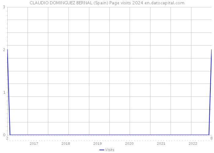 CLAUDIO DOMINGUEZ BERNAL (Spain) Page visits 2024 