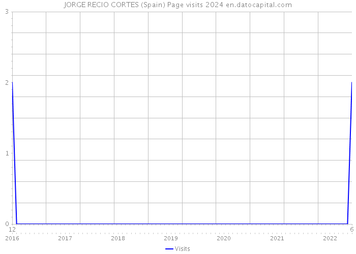 JORGE RECIO CORTES (Spain) Page visits 2024 