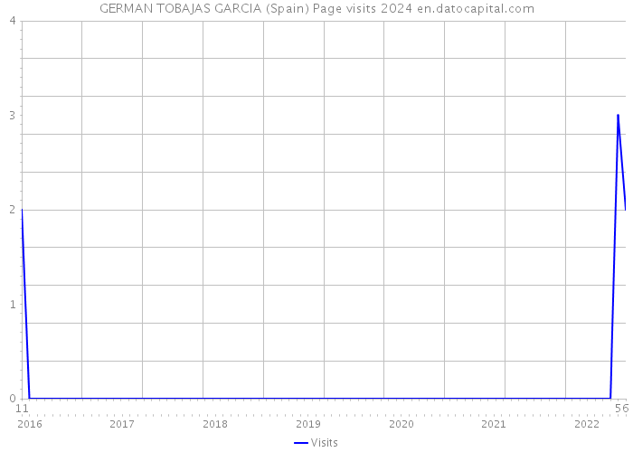 GERMAN TOBAJAS GARCIA (Spain) Page visits 2024 