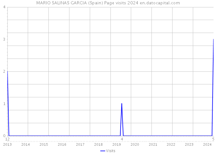 MARIO SALINAS GARCIA (Spain) Page visits 2024 