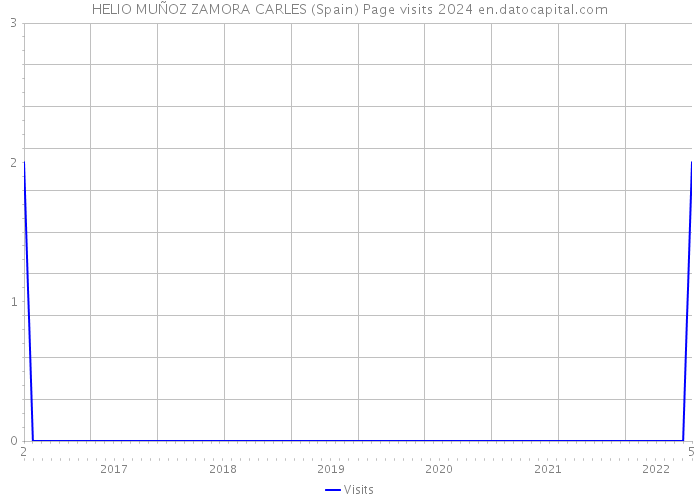 HELIO MUÑOZ ZAMORA CARLES (Spain) Page visits 2024 