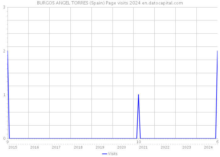 BURGOS ANGEL TORRES (Spain) Page visits 2024 