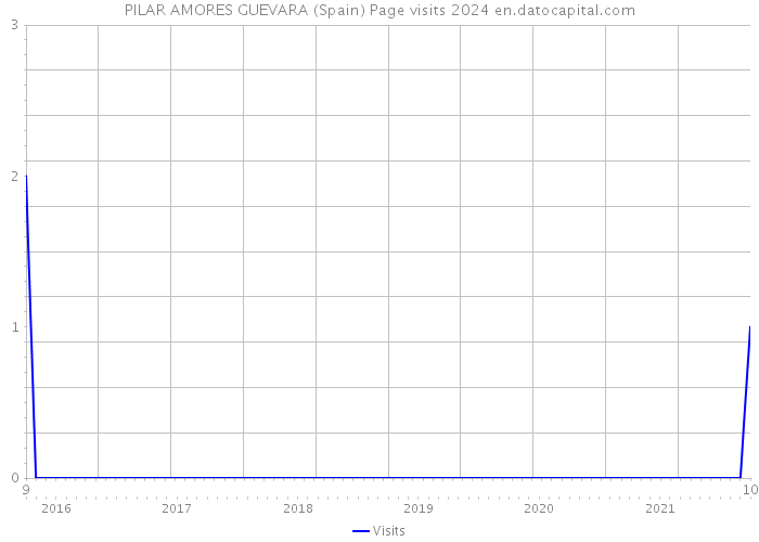 PILAR AMORES GUEVARA (Spain) Page visits 2024 