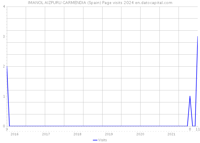 IMANOL AIZPURU GARMENDIA (Spain) Page visits 2024 
