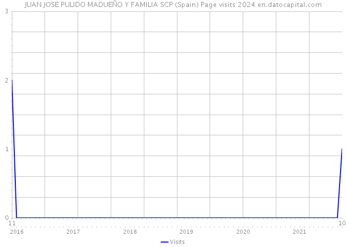 JUAN JOSE PULIDO MADUEÑO Y FAMILIA SCP (Spain) Page visits 2024 