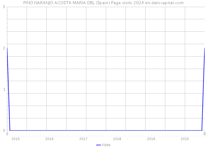 PINO NARANJO ACOSTA MARIA DEL (Spain) Page visits 2024 