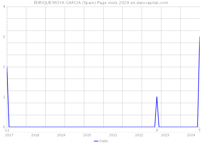 ENRIQUE MOYA GARCIA (Spain) Page visits 2024 