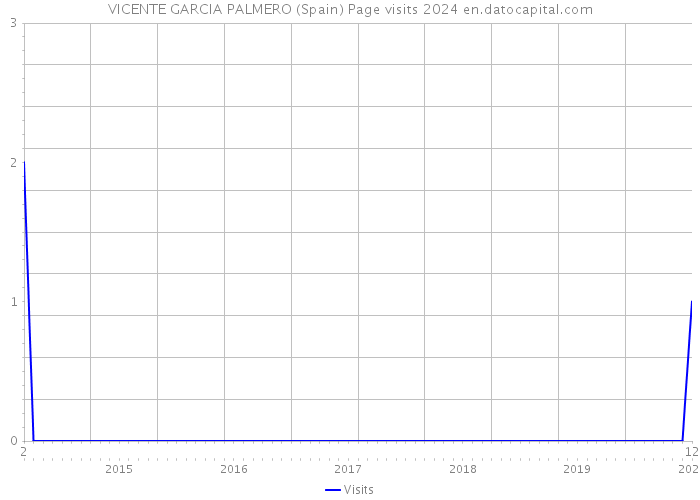VICENTE GARCIA PALMERO (Spain) Page visits 2024 