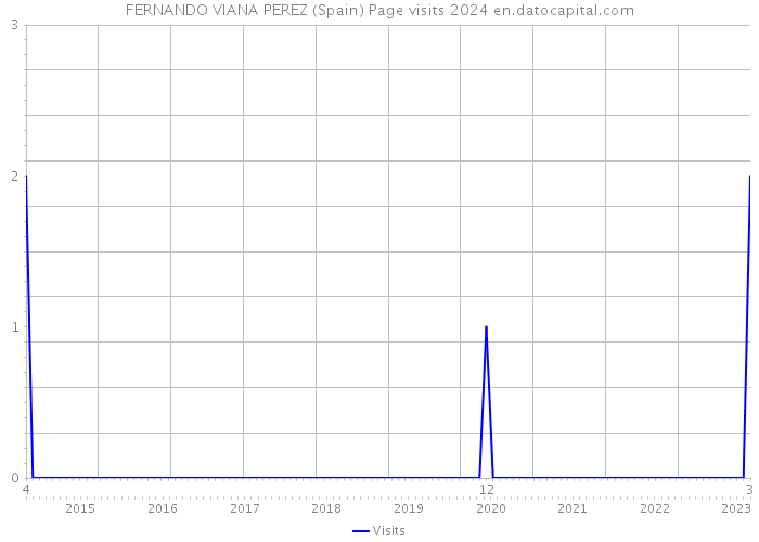 FERNANDO VIANA PEREZ (Spain) Page visits 2024 