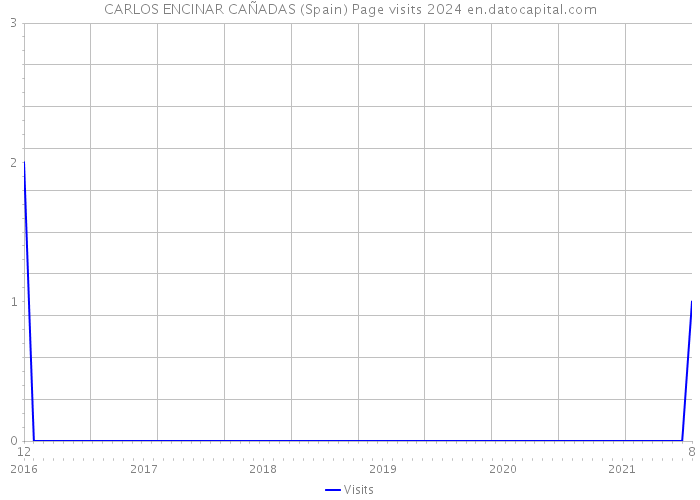 CARLOS ENCINAR CAÑADAS (Spain) Page visits 2024 