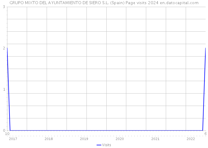 GRUPO MIXTO DEL AYUNTAMIENTO DE SIERO S.L. (Spain) Page visits 2024 