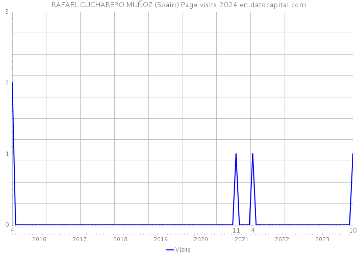 RAFAEL CUCHARERO MUÑOZ (Spain) Page visits 2024 