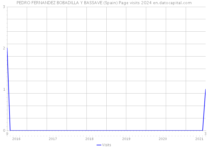 PEDRO FERNANDEZ BOBADILLA Y BASSAVE (Spain) Page visits 2024 