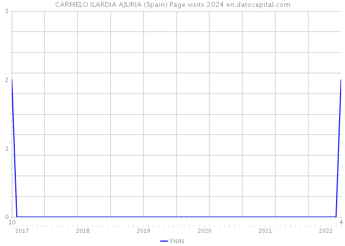 CARMELO ILARDIA AJURIA (Spain) Page visits 2024 