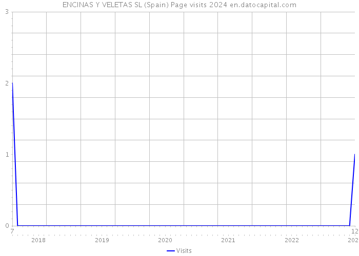 ENCINAS Y VELETAS SL (Spain) Page visits 2024 