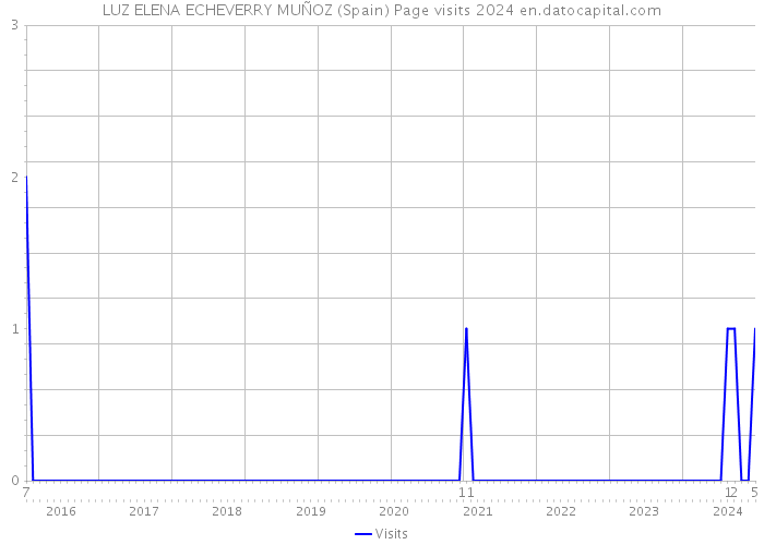 LUZ ELENA ECHEVERRY MUÑOZ (Spain) Page visits 2024 