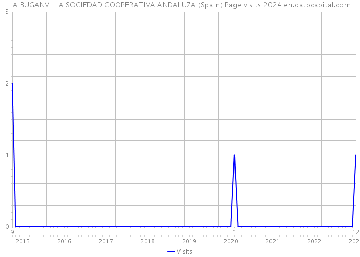 LA BUGANVILLA SOCIEDAD COOPERATIVA ANDALUZA (Spain) Page visits 2024 
